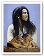 One Love (Bob Marley) by Andy H. 26"x20" Art Print Poster