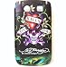 New Ed Hardy Loves Kill Slowly By Christian Audigier Snap on Hard Skin Back Cover Case for Blackberry Curve 8900 + Premium Lcd Screen Guard in Original Box