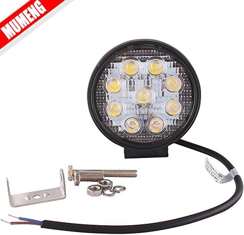 MUSGIC 27W 10-30V DC Circular work light off-road car project spotlights lights work lights floodlights