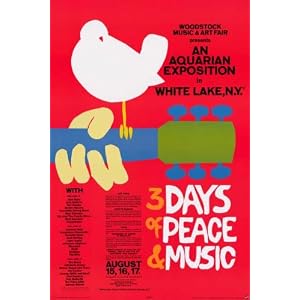 Woodstock Music & Art Fair Promo Art 24x36 Poster