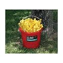Tent Stake, Plastic 9 in., 100 Piece Bucket