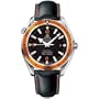 Omega Men's 2908.50.82 Seamaster Planet Ocean Automatic Chronometer Orange Bezel Watch