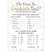 DISTINCTIVS Who Knows Grad Best - Graduation Party Game Cards (25 Count)