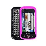 Snap-On Cover - Motorola Android CLIQ - Hot Pink