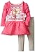 Disney Girls' Frozen 2 Piece Anna and Elsa Dress Set