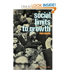 Social Limits to Growth (Twentieth Century Fund Study)