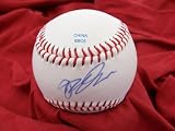 Pablo Ozuna Autographed ROLB Baseball, Philadelphia Phillies, Chicago White Sox, Proof Photo of Pablo Signing for Us.