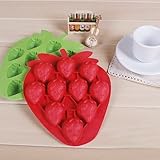 1 X Strawberry Mold Silicone Mold Cake Tools Cookie Cutter Ice Molds Cake Mould Bakeware Tools
