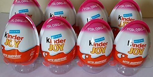 KINDER JOY CHOCOLATE - GIRL VERSION - 12PCS BY DODO STORE