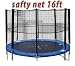 Ersatznetz Sicherheitsnetz 457 - 460 ohne Gestänge für 5 U-Füsse von Trampolin Master