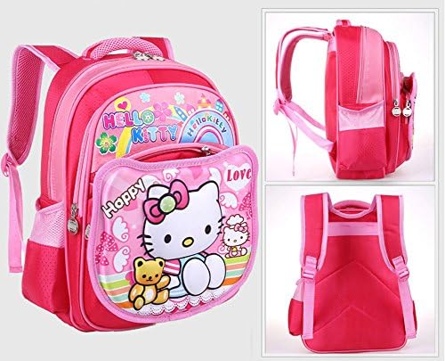 High Quality Cute School Book Bag Cartoon Hello Kitty Backpack Pre-school