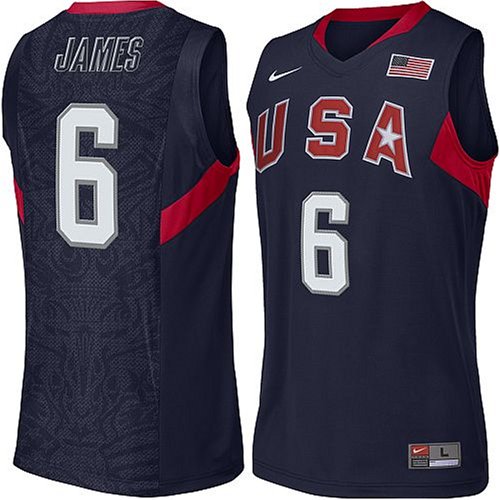 Lebron James USA Olympic Jersey