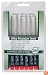 Wiha 26591 Precision Inch Nut Driver Set, 8 Piece