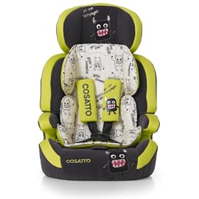 Cosatto Zoomi Group 1-2-3 High Back Booster Car Seat (Little Monster)