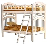 Twin/Twin Windsor Bunk in White by Atlantic Furniture