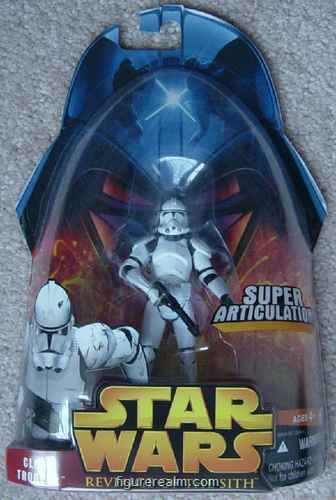 51UOej tzrL Star Wars Revenge of the Sith Clone Trooper Super Articulated #41 Action Figure