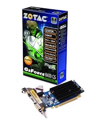 ZOTAC nVidia GeForce 8400GS 512 MB DDR2 VGA/DVI/HDMI Low-Profile PCI-Express Video Card ZT-84MEH4M-HSL