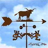 COW - LONG HORN Weathervane