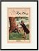 Black Framed/Matted Print 17x23, Puck Magazine: Felling the Trusts