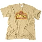 Urban Boundaries - Corona Extra "Mas Fina" 100% Cotton T-shirt (XL Only) - Brown
