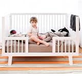 Oeuf Sparrow Toddler Bed Conversion Kit for 2SPCR Sparrow Cribs, White