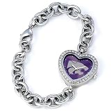 NCAA Women's COL-HEA-KSU Heart Series Kansas State Wildcats Watch