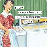 Anne Taintor,Inc. 01445 Magnet, Mind, Numbing Chores, 3-3/8-Inch, Square