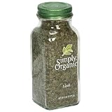 Simply Organic Basil Certified Organic, .54 Ounce Containers (Pack of 6)