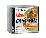 Sony 8cm DVD-RW 6x2 Jewel Case