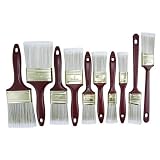 10 pc Paint Brush Assortment by Illinois Industrial Tools