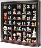 Collectible Display Case Wall Curio Cabinet Shadow Box, with glass door, CDSC03-CH