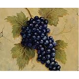 Magic Slice Non-Slip Flexible Cutting Board, Gourmet Size 12 x 15, Grapes by Naomi McBride