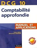 Comptabilité approfondie DCG10 : Manuel et applications