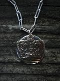 Childrens Girls or Boys Relic Crown Charm, Relic Crown Charm is so Regal! Sterling Silver and Solid Brass. Measures 7/8. Great for Mardi Gras!! 16 Sterling Chain
