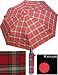 Sports : Knirps Regenschirm Fiber T2 Duomatic Karo red 519