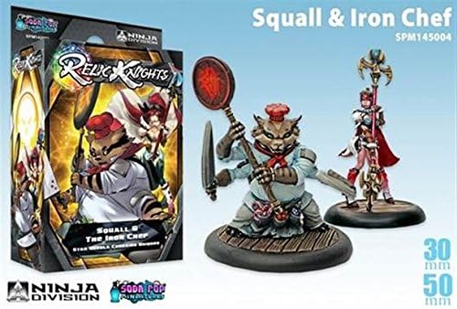 Ninja Division Squall and Iron Chef Game