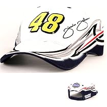 Jimmy Johnson #48 White Wave Adjustable Baseball Hat