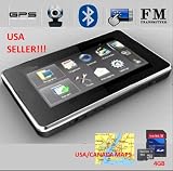 SIMADRE 7 GPS CAR NAVIGATION /HD/ Maps/4GB Memory Card/FM/AV