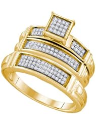 0.29CTW DIAMOND FASHION TRIO SET