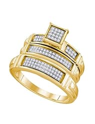0.29CTW DIAMOND FASHION TRIO SET