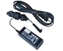 AD6630 EXA0901XH Replacement Laptop AC Power Adapter for Asus EeePC Seashell 1005P 1005PE 1005PEB 1005PEG 1005HAGB 1008 1008P 1008PB 1008HAG 1201 1201N 1201HA 1201HAB 1201N UMPC Netbook Laptop Series Notebooks (UL Certificate No.: E190414 with 3 Years Warranty)