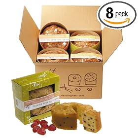 Case of 8 Chocolate Espresso Cakes by Dancing Deer