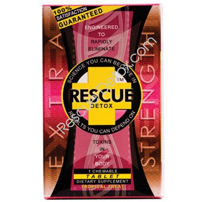 RESCUE DETOX CLEANSING CHEWABLE TABLET