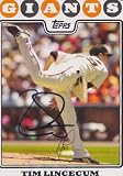 Tim Lincecum signed autographed 2008 Topps Card Giants