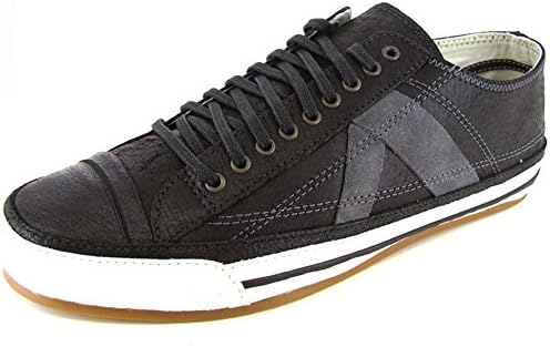 PF Flyers Unisex 'Number 5' Sneaker Shoe, Black, US 5 Mens/6.5 Womens