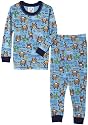 Gerber Monkey Cotton PJs Two Piece, Royal, 18 Months