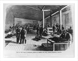 Historic Print (S): View of the tobacco exchange, corner of Virginia and Cary Streets, Richmond, Virginia
