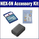 Sony Alpha NEX-5N Digital Camera Accessory Kit includes: ZELCKSG Care & Cle ....