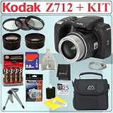 Kodak EasyShare Z712 IS 7.1MP Digital Camera + 2GB Deluxe Accessory Kit