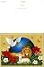 Caspari "Lion and Lamb with Dove" Holiday Christmas Card, Box of 20 Cards with 20 Envelopes